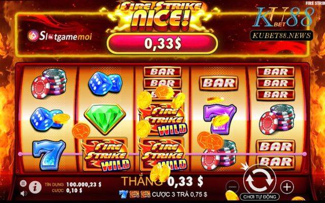 Slot game Kubet là tên gọi của các máy đánh bạc ăn tiền thật