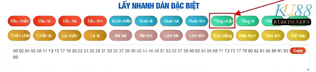 Sử dụng một công cụ xổ số trực tuyến cho phép bạn rút những con số đặc biệt