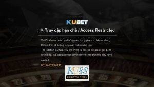 không vào link kubet được, bị chặn ip kubet