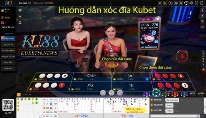 Hướng dẫn chơi xóc đĩa tại nhà cái Kubet88