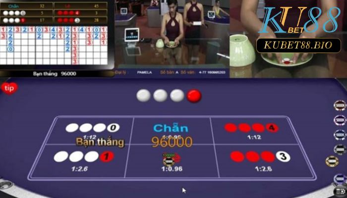 Cách nghe vị Xóc đĩa Ku casino bằng cách quan sát đồng xu